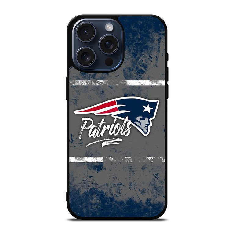 NEW ENGLAND PATRIOTS ART iPhone 15 Pro Max Case Cover