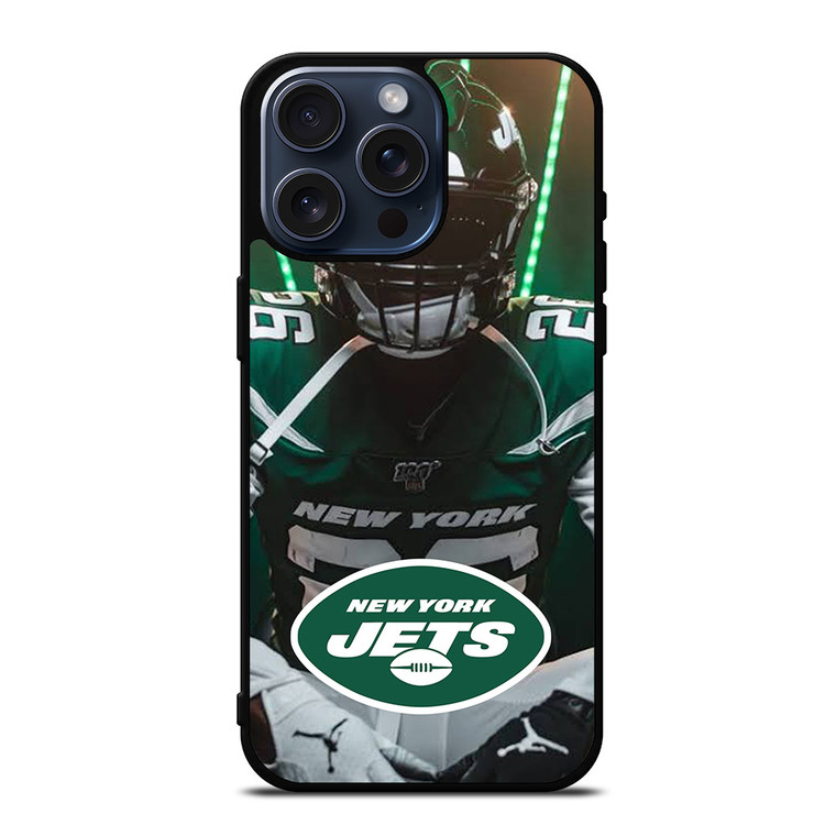 NEW YORK JETS NFL TEAM iPhone 15 Pro Max Case Cover
