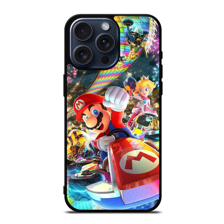 NINTENDO SUPER MARIO KART GAMES iPhone 15 Pro Max Case Cover