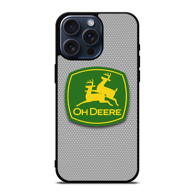 OH JOHN DEERE PARODY LOGO iPhone 15 Pro Max Case Cover