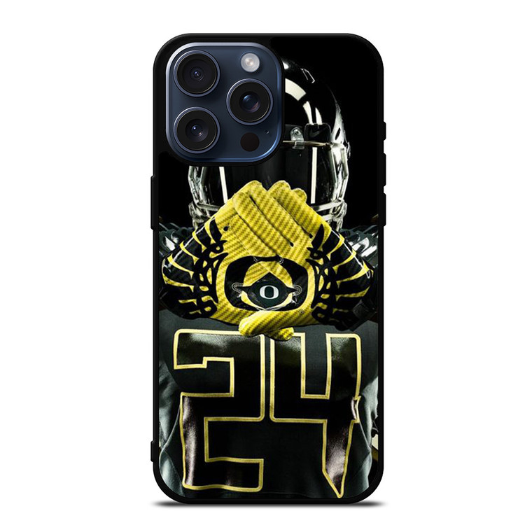 OREGON DUCKS FOOTBALL iPhone 15 Pro Max Case Cover