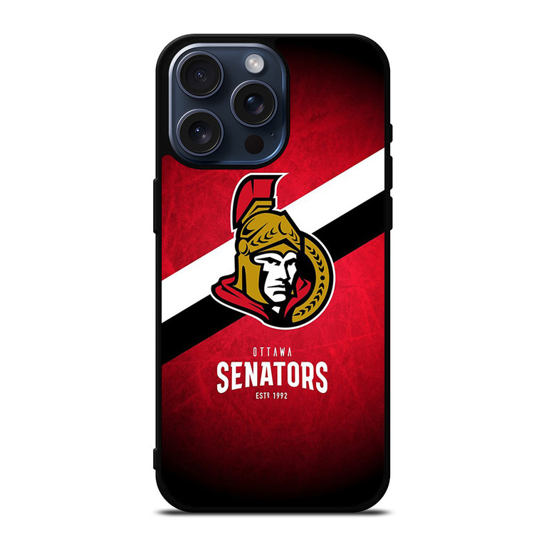 OTTAWA SENATORS HOCKEY iPhone 15 Pro Max Case Cover