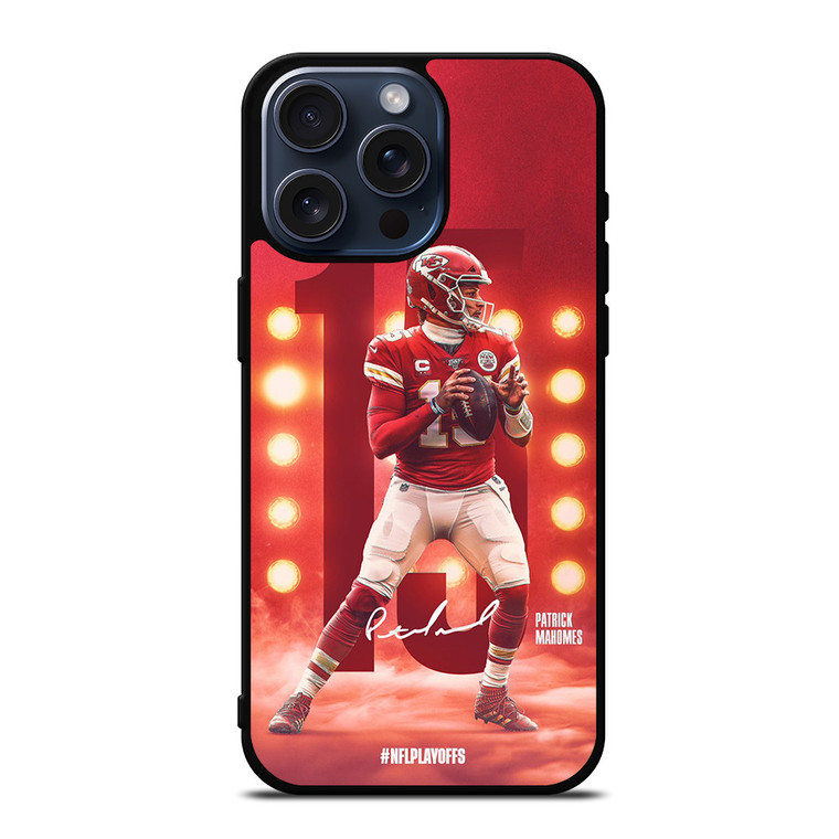 PATRICK MAHOMES 15 KANSAS CITY CHIEFS iPhone 15 Pro Max Case Cover