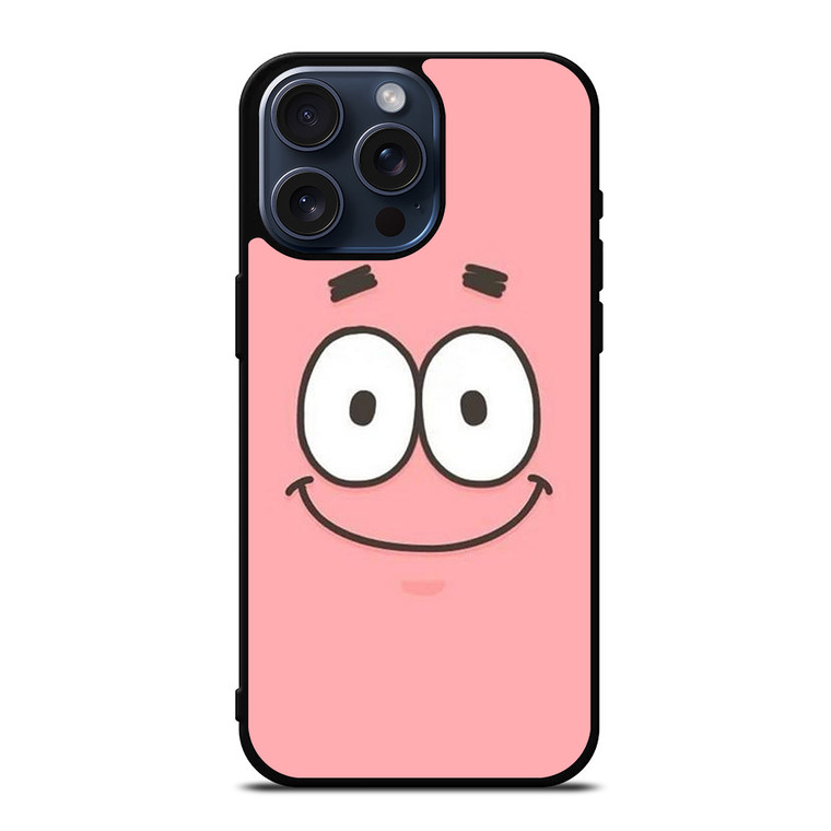 PATRICK STAR SMILE FACE iPhone 15 Pro Max Case Cover