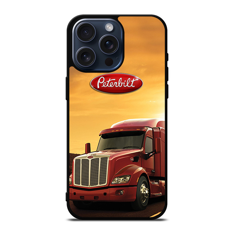 PETERBILT TRUCK EMBLEM iPhone 15 Pro Max Case Cover