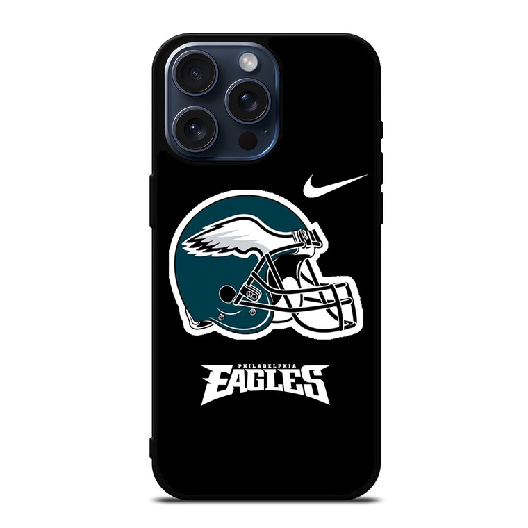 PHILADELPHIA EAGLES NFL NIKE iPhone 15 Pro Max Case Cover