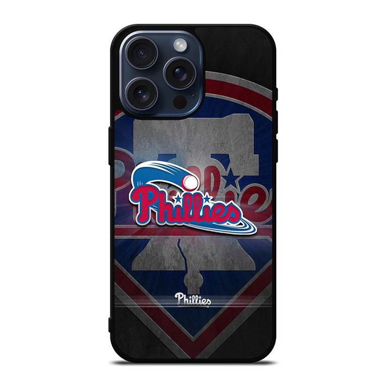 PHILADELPHIA PHILLIES LOGO iPhone 15 Pro Max Case Cover