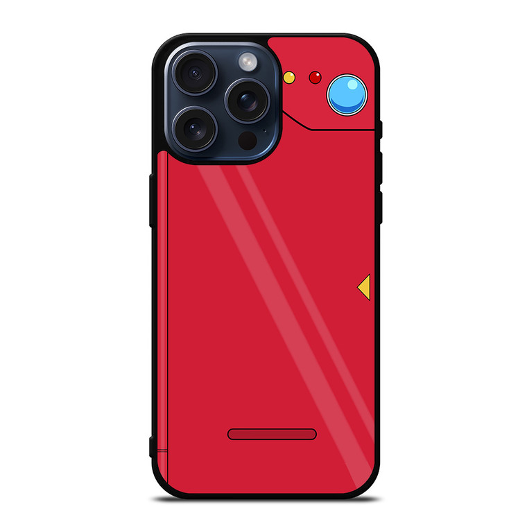 POKEDEX POKEMON CARTOON iPhone 15 Pro Max Case Cover