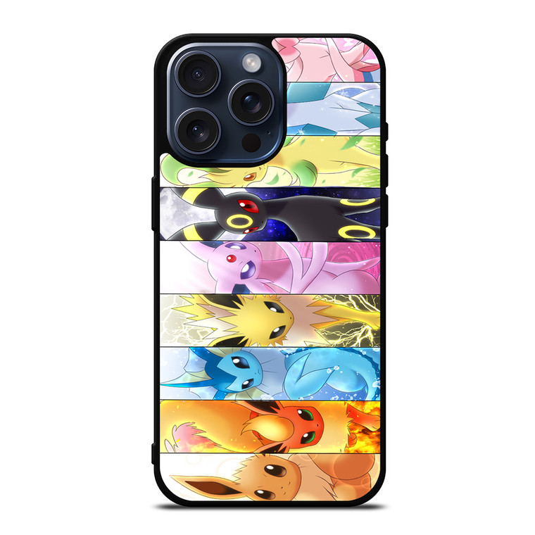 POKEMON ALL CHARACTER iPhone 15 Pro Max Case Cover