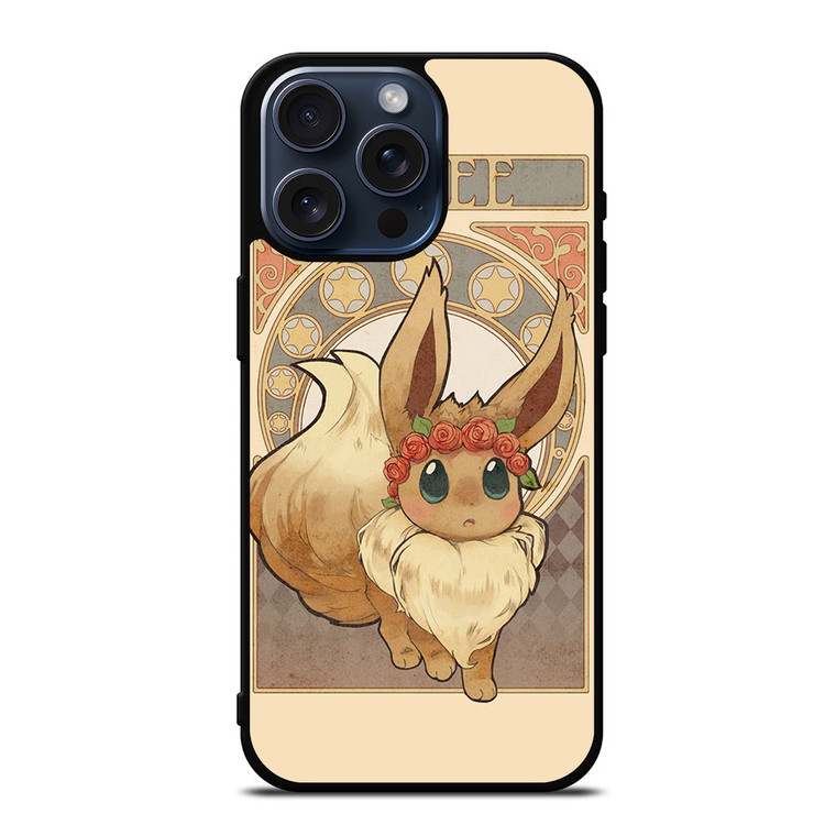 POKEMON EEVEE CUTE iPhone 15 Pro Max Case Cover