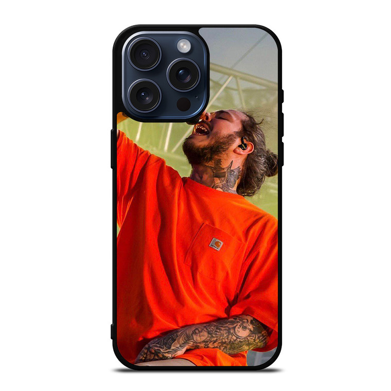 POST MALONE SINGER RAPPER iPhone 15 Pro Max Case Cover