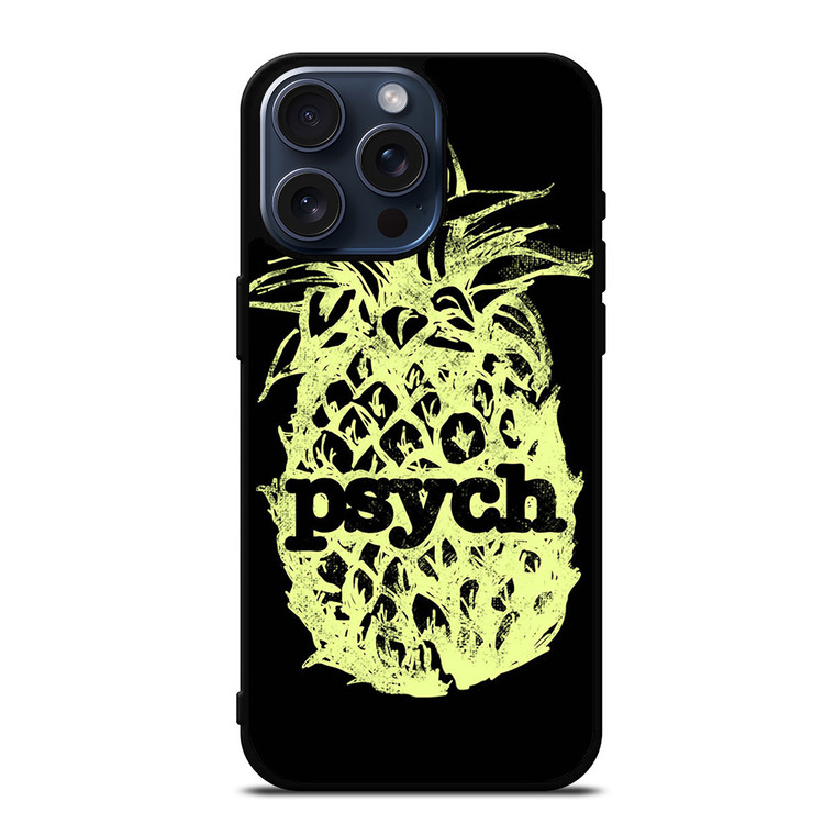 PSYCH PINEAPPLE VINTAGE iPhone 15 Pro Max Case Cover