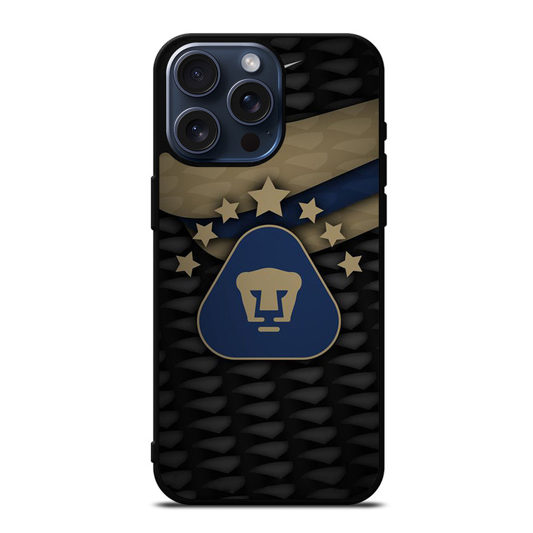 PUMAS UNAM ICON iPhone 15 Pro Max Case Cover