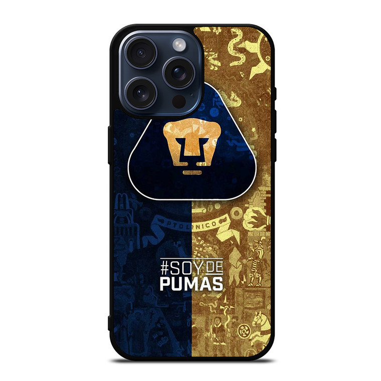 PUMAS UNAM LOGO iPhone 15 Pro Max Case Cover