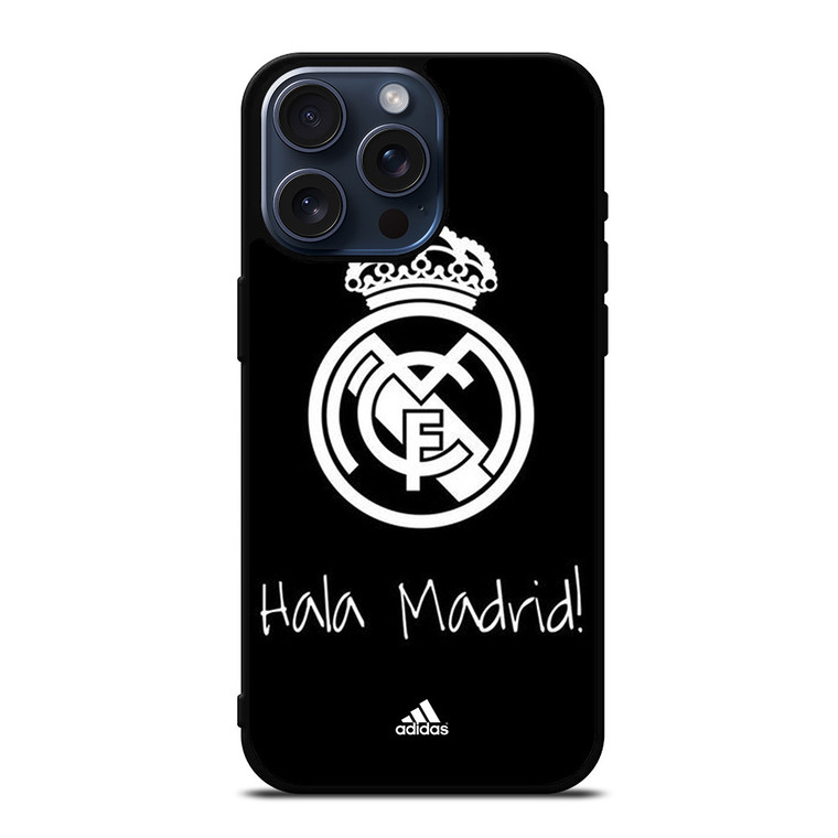 REAL MADRID FANS ADIDAS iPhone 15 Pro Max Case Cover