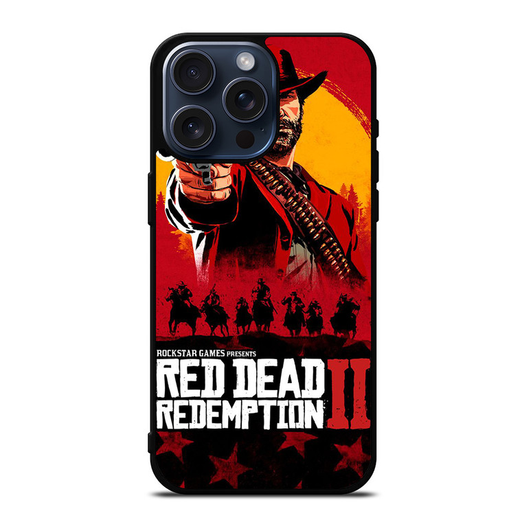 RED DEAD REDEMPTION 2 iPhone 15 Pro Max Case Cover