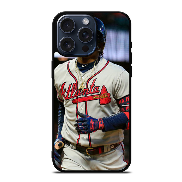 RONALD ACUNA JR ATLANTA BRAVES iPhone 15 Pro Max Case Cover