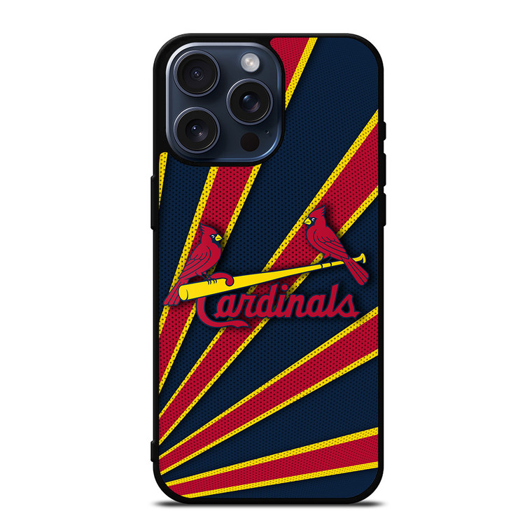 SAINT LOUIS CARDINALS TEAM LOGO iPhone 15 Pro Max Case Cover