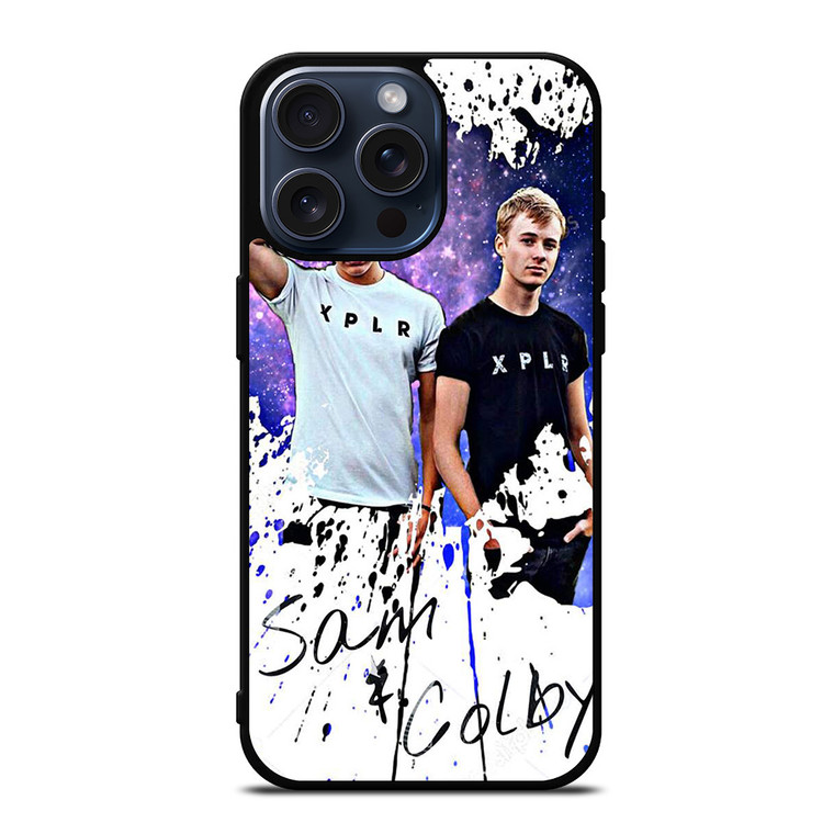 SAM AND COLBY ART iPhone 15 Pro Max Case Cover
