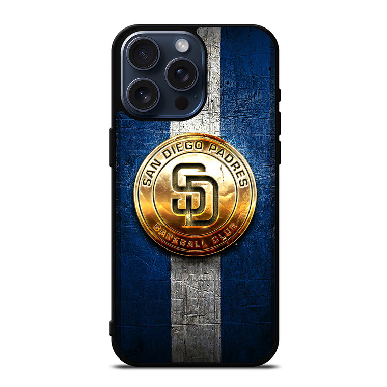 SAN DIEGO PADRES GOLD LOGO iPhone 15 Pro Max Case Cover