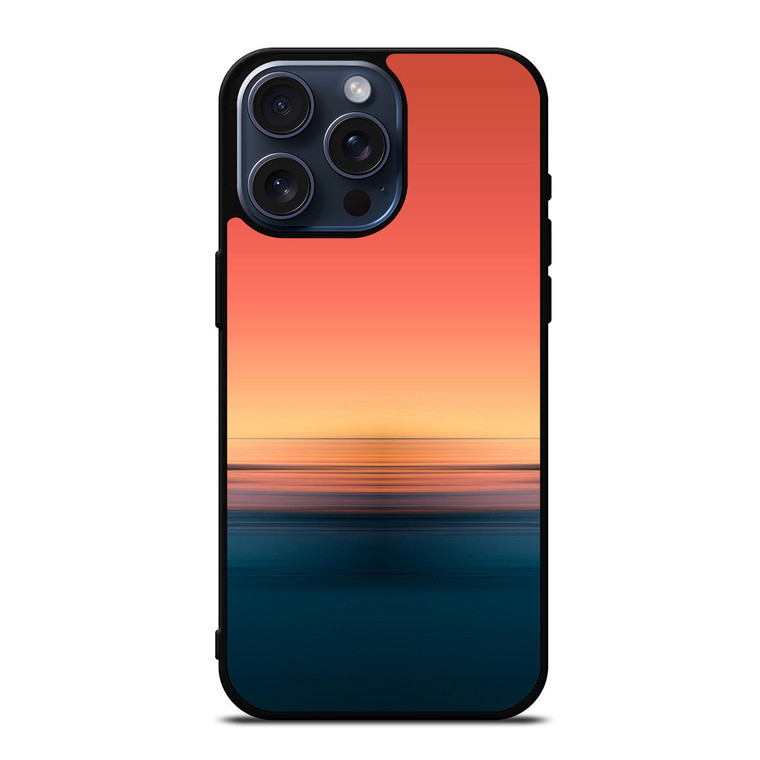 SEA SUNSET GRADIENT iPhone 15 Pro Max Case Cover