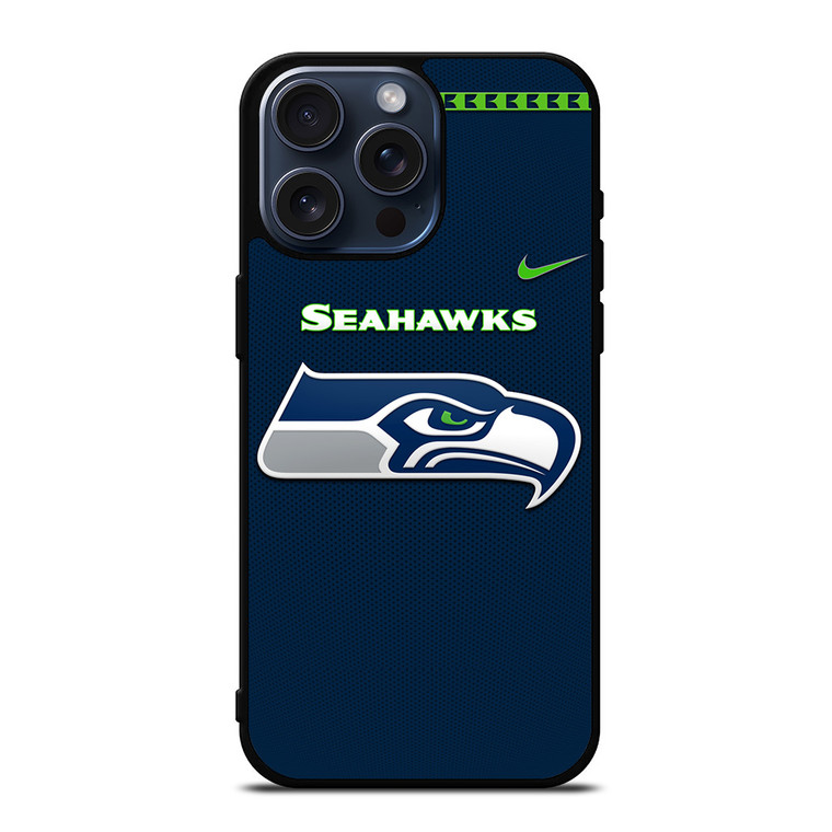 SEATTLE SEAHAWKS NFL FOOTBALL iPhone 15 Pro Max Case Cover