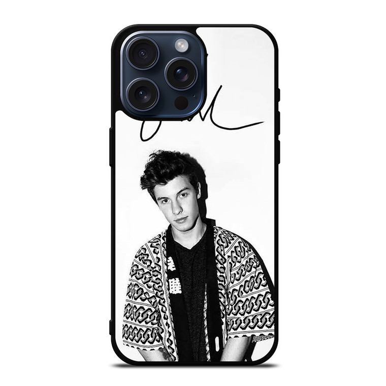SHAWN MENDES SIGNATURE iPhone 15 Pro Max Case Cover
