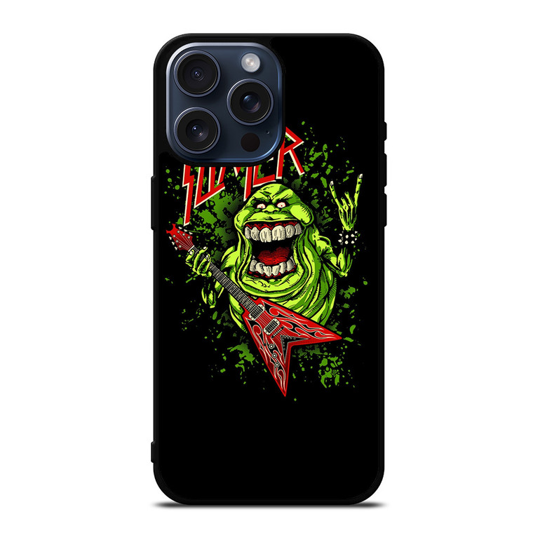 SLIMER GHOSTBUSTER GUITAR iPhone 15 Pro Max Case Cover