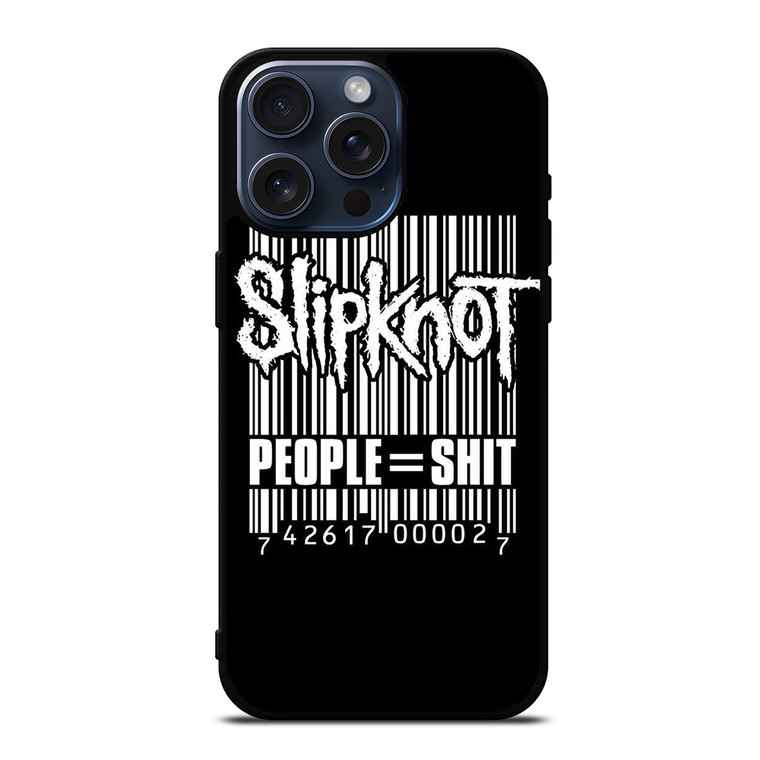 SLIPKNOT BARCODE PEOPLE SHIT iPhone 15 Pro Max Case Cover
