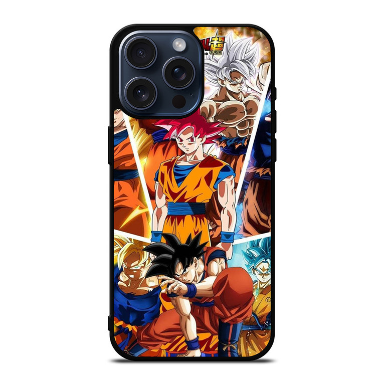 SON GOKU DRAGON BALL SUPER iPhone 15 Pro Max Case Cover