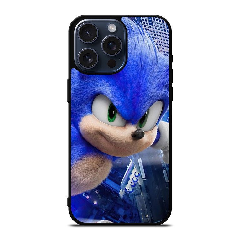 SONIC THE HEDGEHOG THE MOVIE iPhone 15 Pro Max Case Cover