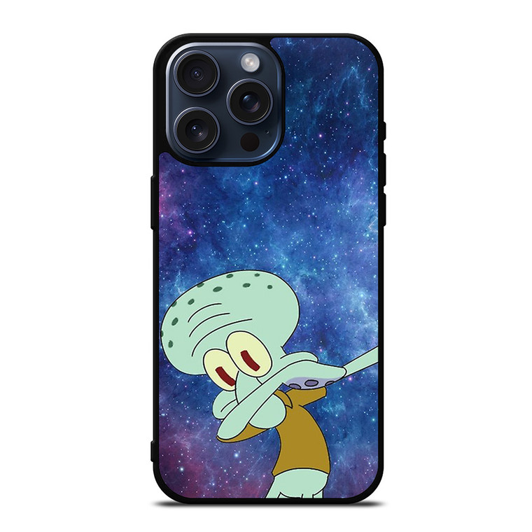 SQUIDWARD DAB NEBULA iPhone 15 Pro Max Case Cover