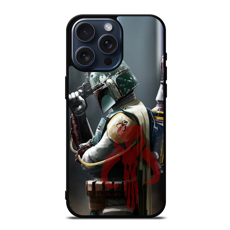 STAR WARS BOBA FETT COOL iPhone 15 Pro Max Case Cover