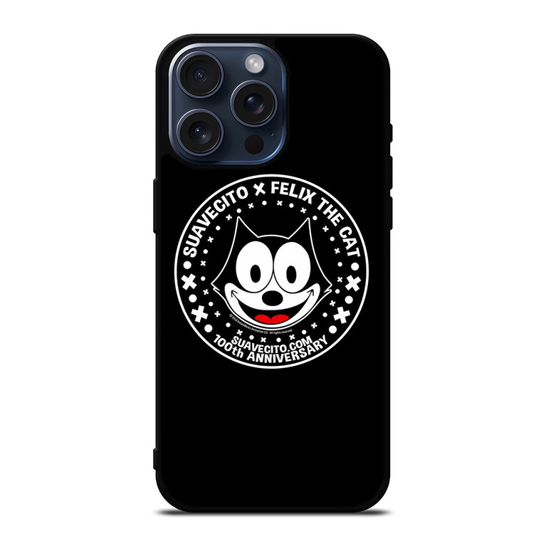 SUAVECITO POMADE X FELIX THE CAT iPhone 15 Pro Max Case Cover