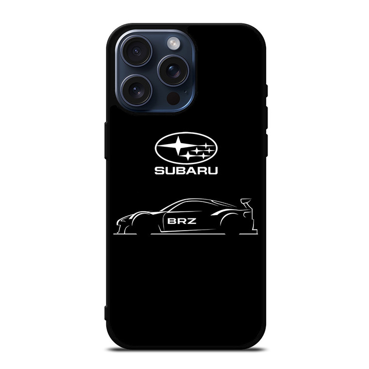 SUBARU BRZ CLIPART iPhone 15 Pro Max Case Cover