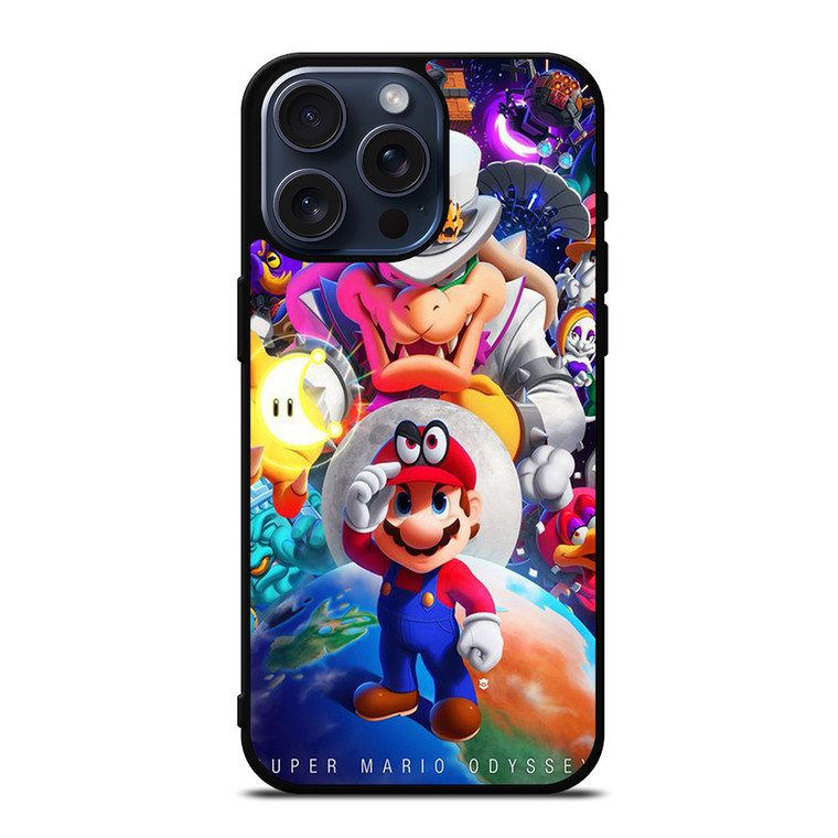 SUPER MARIO ODYSSEY GAME iPhone 15 Pro Max Case Cover