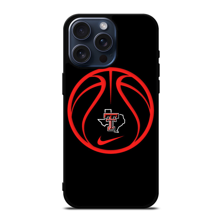 TEXAS TECH NBA SYMBOL iPhone 15 Pro Max Case Cover