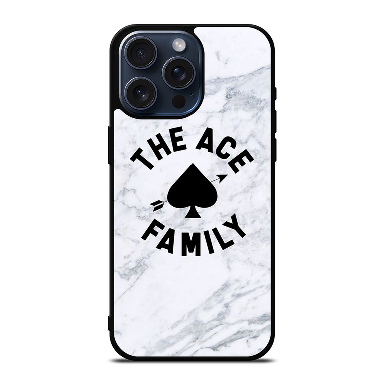 THE ACE FAMILY MARBLE iPhone 15 Pro Max Case Cover