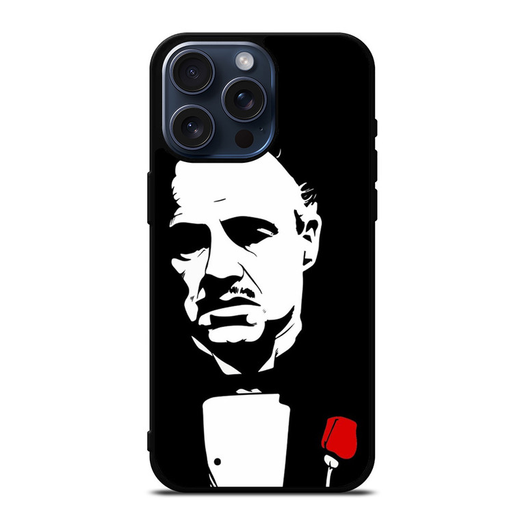 THE GODFATHER ROSE FLOWER iPhone 15 Pro Max Case Cover