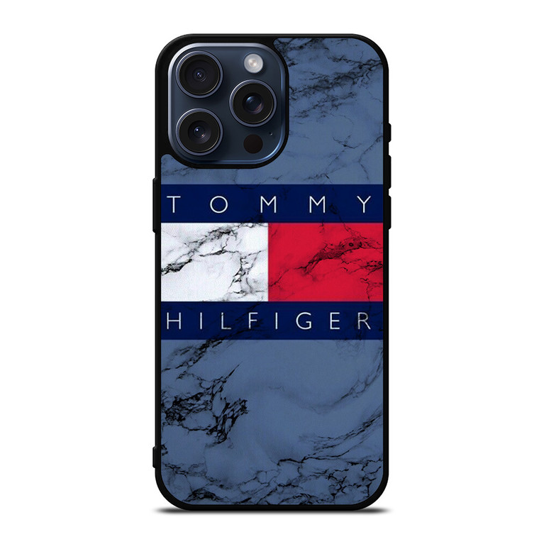 TOMMY HILFIGER MARBLE LOGO iPhone 15 Pro Max Case Cover