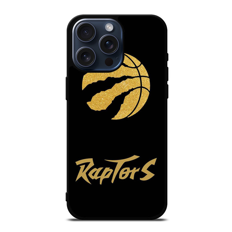 TORONTO RAPTORS GOLDEN LOGO iPhone 15 Pro Max Case Cover