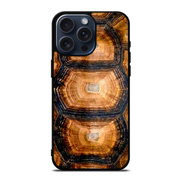 TORTOISE SHELL TEXTURES iPhone 15 Pro Max Case Cover