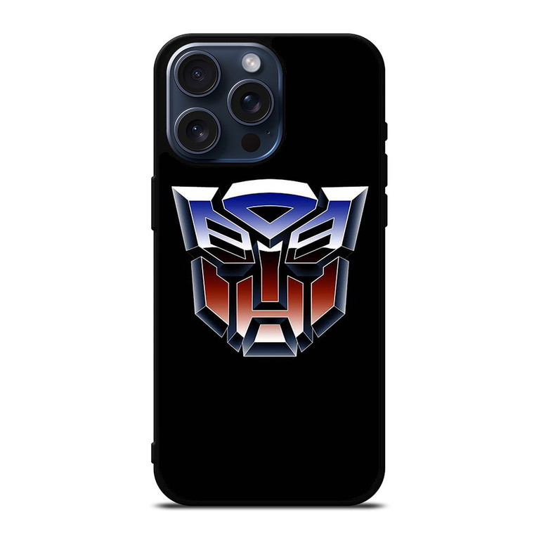 TRANSFORMERS AUTOBOT LOGO iPhone 15 Pro Max Case Cover