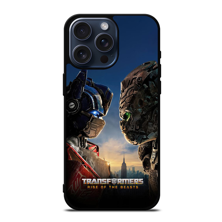 TRANSFORMERS RISE OF THE BEASTS MOVIE POSTER iPhone 15 Pro Max Case Cover