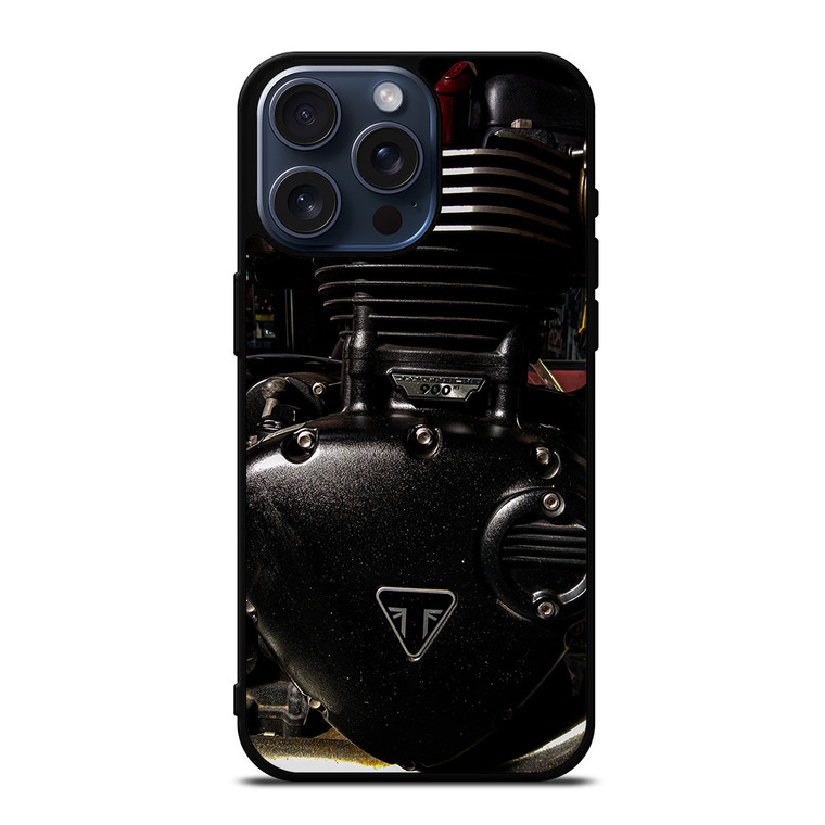 TRIUMPH MOTORCYCLE ENGINE iPhone 15 Pro Max Case Cover