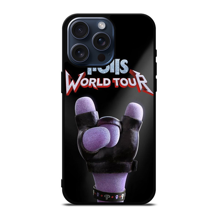 TROLLS WORLD TOUR FINGER STYLE iPhone 15 Pro Max Case Cover
