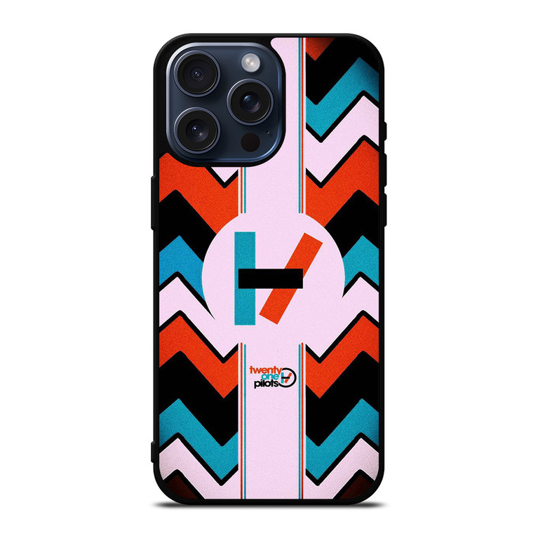 TWENTY ONE PILOTS STRIPE iPhone 15 Pro Max Case Cover