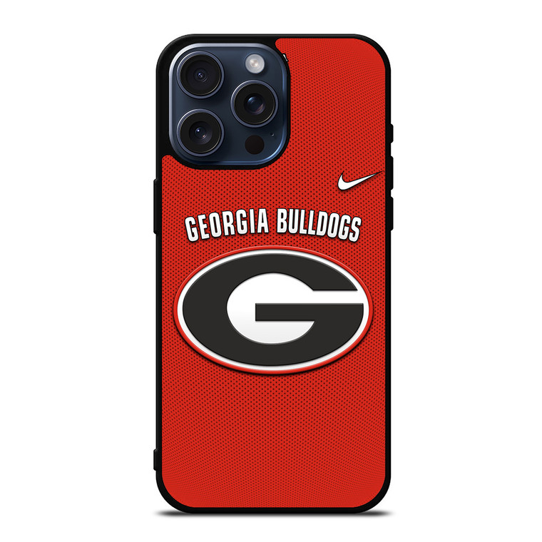 UGA GEORGIA BULLDOGS JERSEY iPhone 15 Pro Max Case Cover