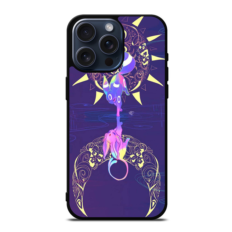 UMBREON SHINY POKEMON ART iPhone 15 Pro Max Case Cover