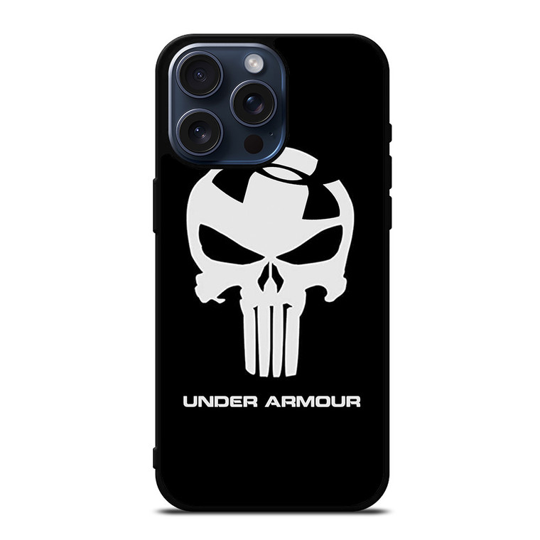 UNDER ARMOUR THE PUNISHER LOGO iPhone 15 Pro Max Case Cover